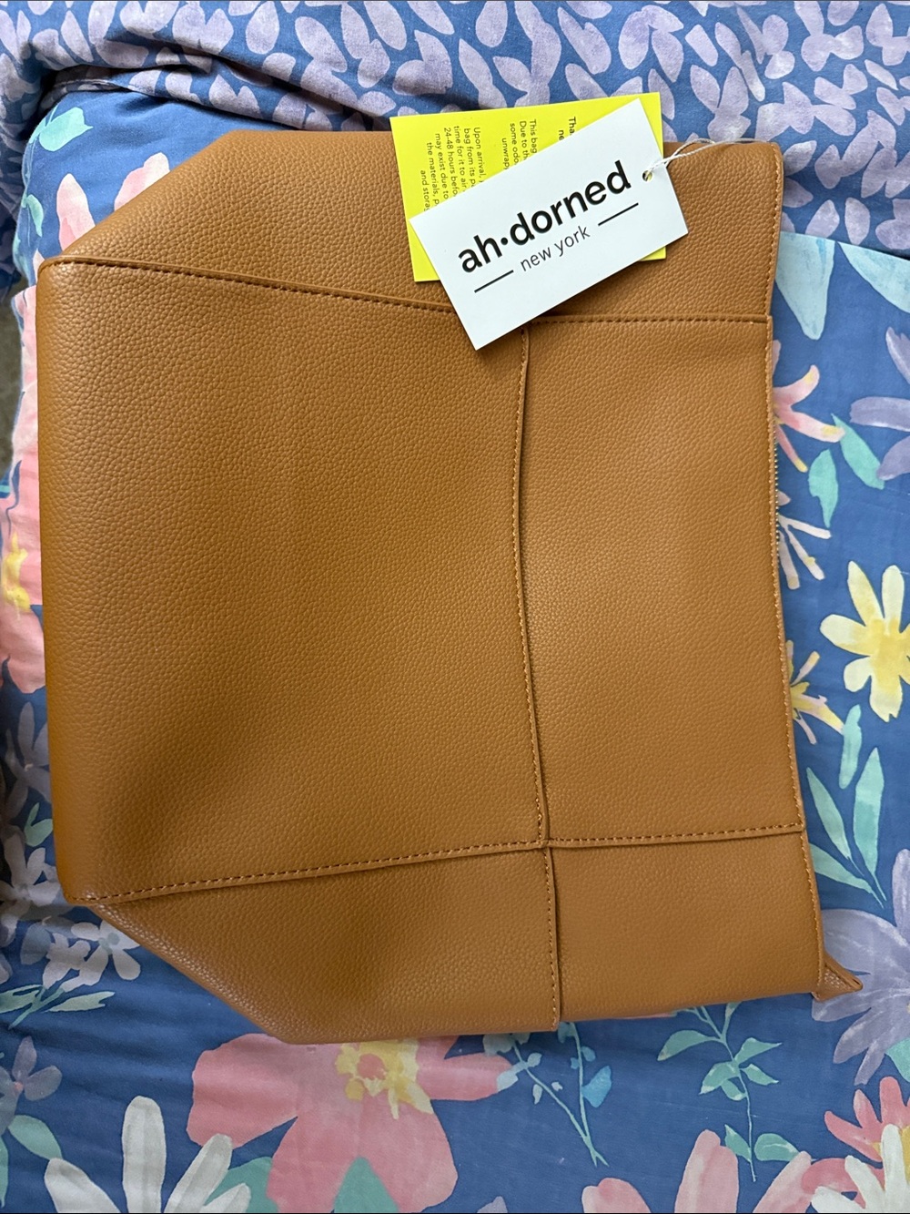 ah-dorned New York Tan Women's Tote Bag